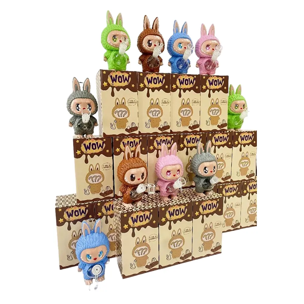 [T-1443] Waterpipe Labubu Mix Colors