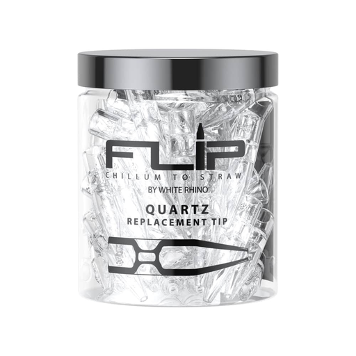 WHITE RHINO CHILLUM TO STRAW REPLACEMENT TIPS 49CT