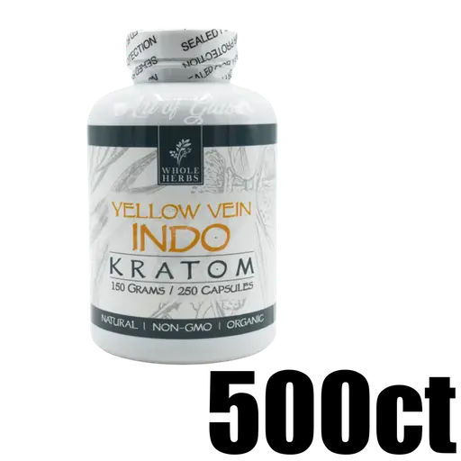 WHOLE HERBS KRATOM 500CT