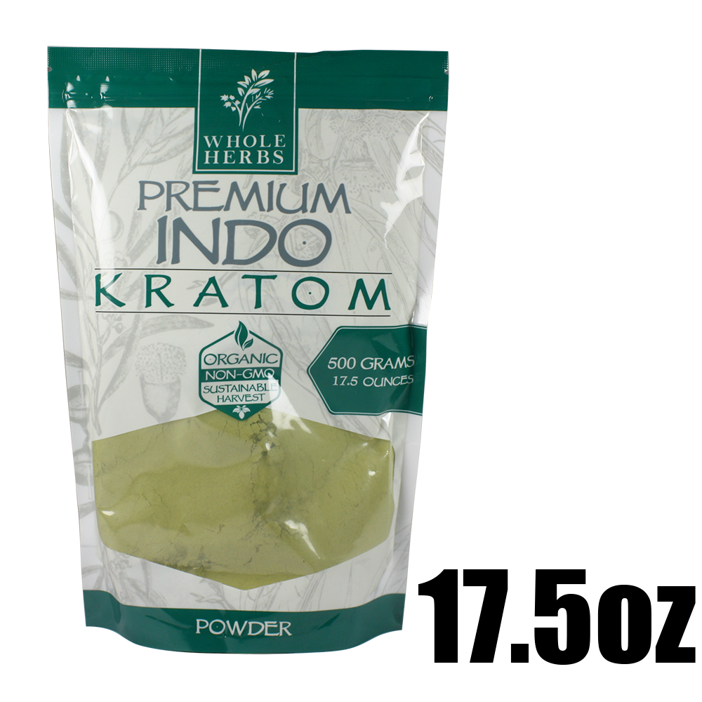 WHOLE HERBS KRATOM POWDER 17.5OZ