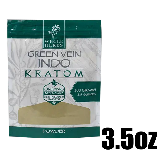 WHOLE HERBS KRATOM POWDER 3.5OZ